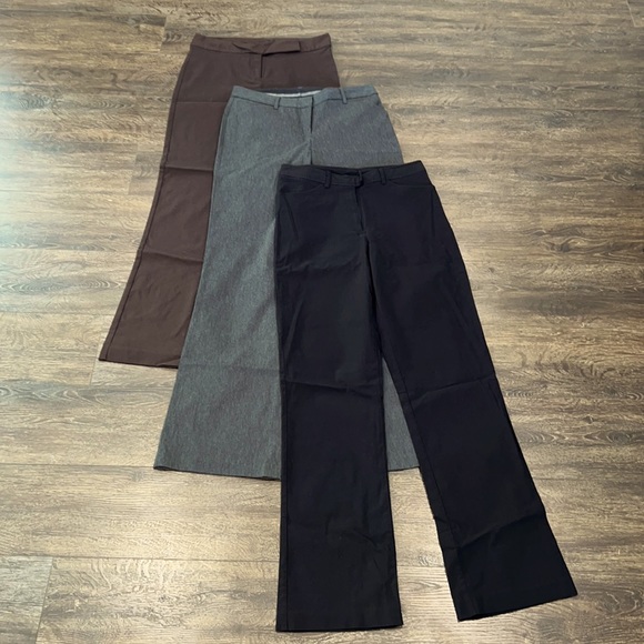 COPY - Bundle of 3 pairs of dress pants from Ricki’s, all size 8 Long - Picture 1 of 16